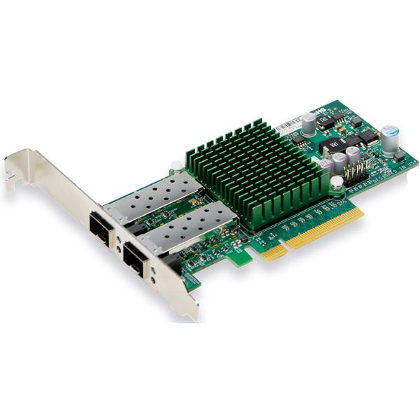 Supermicro AOC-STGN-i2S 82599ES 10GbE Ethernet Controller Card - Gen 3 PCIe x8 Dual-port SFP+ Low-profile