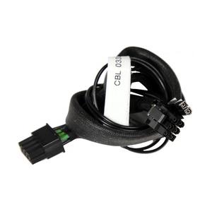 Supermicro CBL-0333L Graphic Card Power Extension Cable With 6+2 Pin To 8 Pin GPU Connector 15.75in
