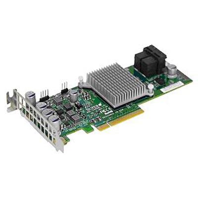 Supermicro 8-Port SAS3 12Gb/s & SATA3 6Gb/s Gen3 PCIe x8 Software RAID 0, 1, 1E & 10, Broadcom 3008 AOC-S3008L-L8i