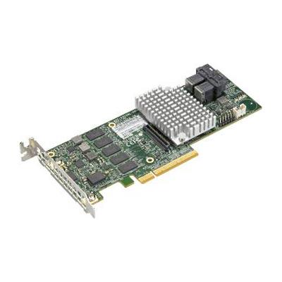 Supermicro AOC-S3108L-H8iR Internal RAID Adapter 8-Port SAS3 12Gb/s & SATA3 6Gb/s Gen4 PCIe x8 Hardware With RAID - Broadcom 3108