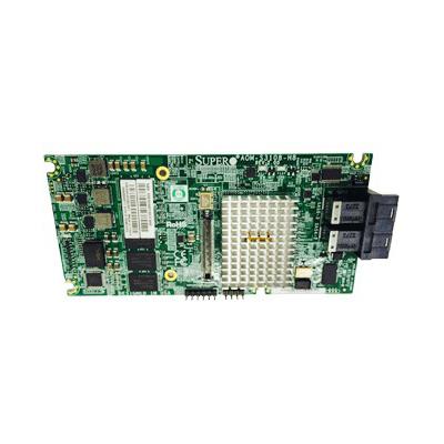 Supermicro 8-Port SAS3 12Gb/s Gen3 PCIe x8 Hardware RAID 0, 1, 5, 6, 10, 50 & 60, LSI 3108, AOM-S3108M-H8