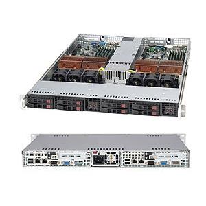 Supermicro CSE-809T-1200B 1U Rackmount Chassis 1200W Power Supply