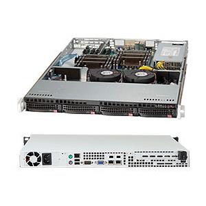 Supermicro CSE-813T-441CB 1U Rackmount Chassis 440W/480W Power Supply