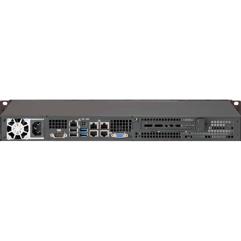 Supermicro CSE-504-203B Mini 1U Rackmount Chassis 200W Power Supply