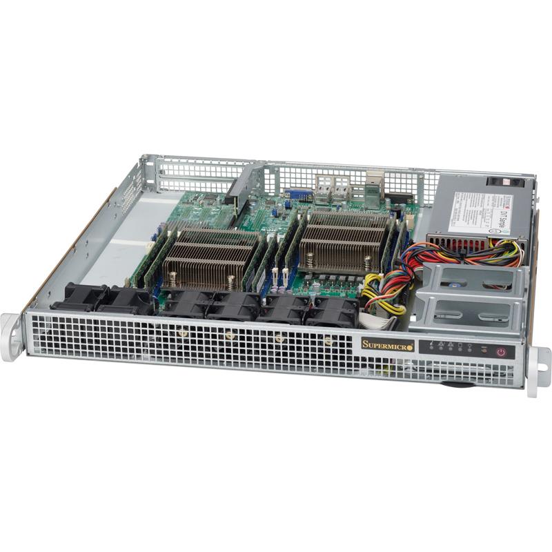 Supermicro CSE-514-505 1U Rackmount Chassis 500W Power Supply