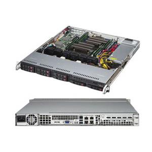 Supermicro CSE-113MFAC2-605CB 1U Rackmount Chassis 600W Power Supply