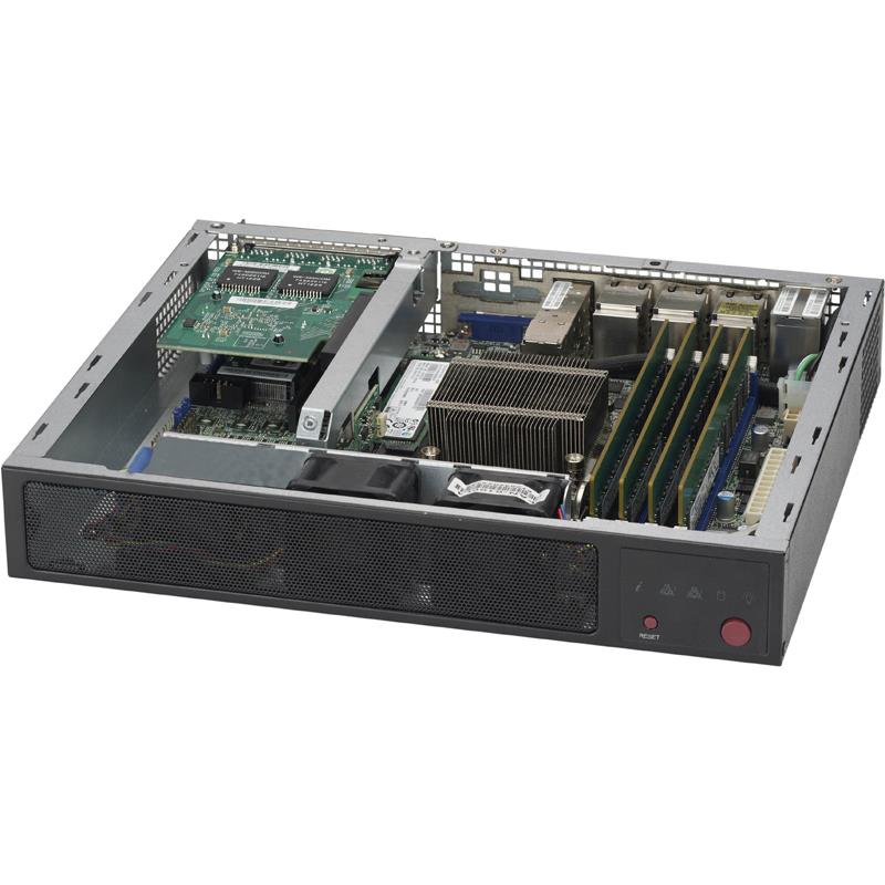 Supermicro CSE-E300 3.5in Mini-ITX Chassis Optional 60W/84W DC-DC Power Adapter Or DC/DC Power Converter Board