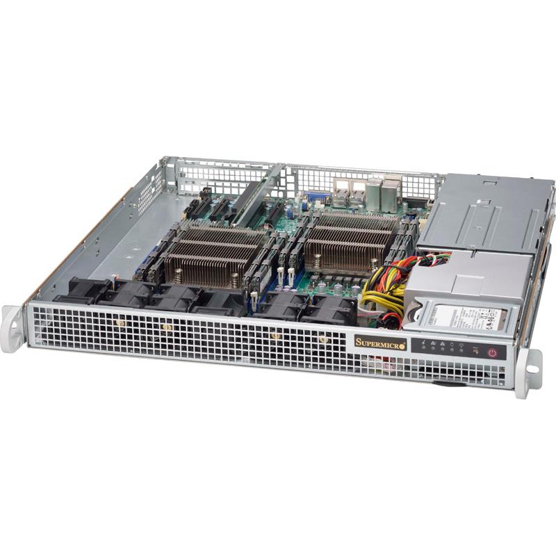 Supermicro CSE-514-R407C 1U Rackmount Chassis 400W Power Supply