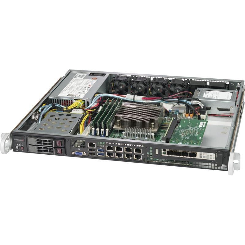 Supermicro CSE-513BTQC-350B 1U Rackmount Chassis 350W Power Supply
