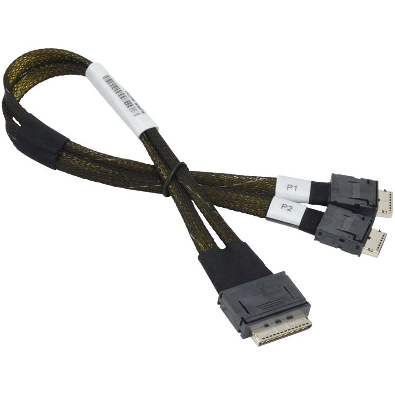 Supermicro CBL-SAST-1021 Oculink-8 lanes to 2x Oculink 4 lanes Pa