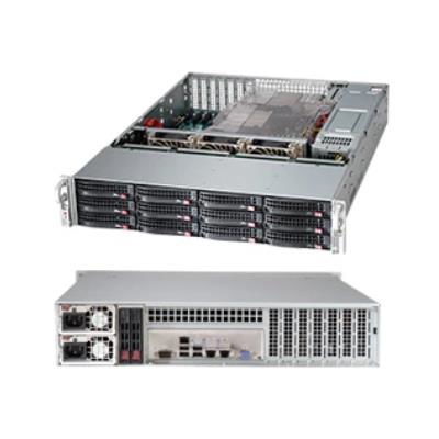 Supermicro CSE-826BE1C4-R1K23LPB 2U Rackmount Chassis 1200W/1000W Power Supply