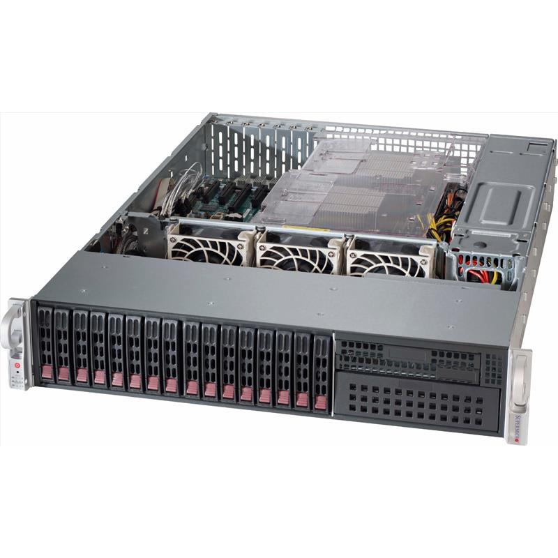 Supermicro CSE-213AC-R1K23LPB 2U Rackmount Chassis 1200W/1000W Power Supply