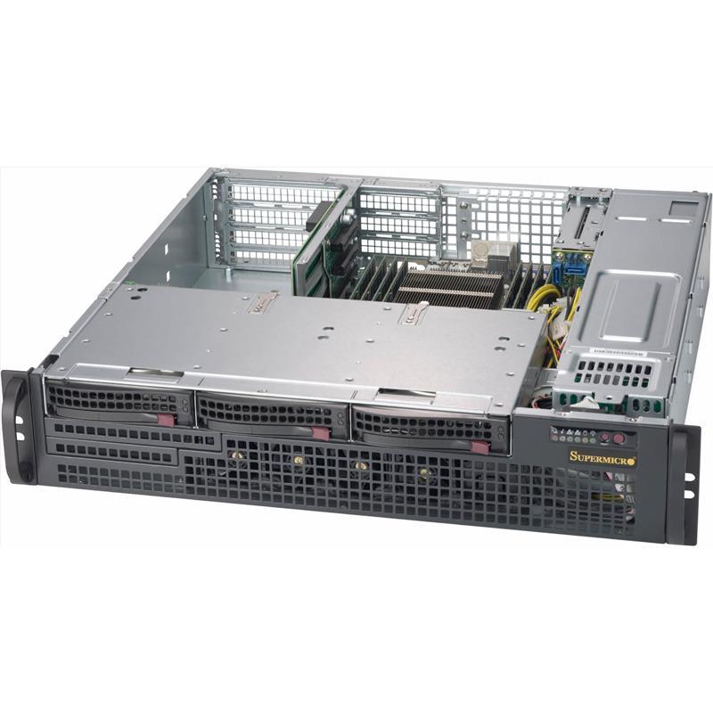 Supermicro CSE-825MBTQC-R802WB 2U Rackmount Chassis 800W Power Supply