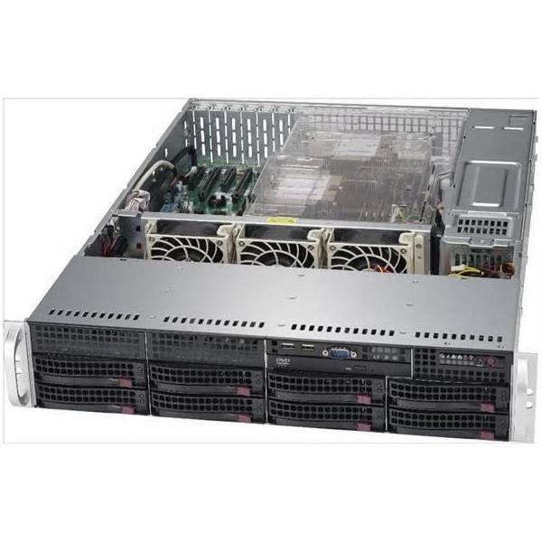 Supermicro CSE-825TQC-R1K03LPB 2U Rackmount Chassis 800/1000W Power Supply