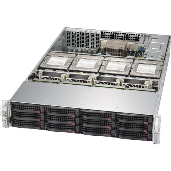 Supermicro CSE-829HE1C4-R1K62LPB 2U Rackmount Chassis 1600W Power Supply