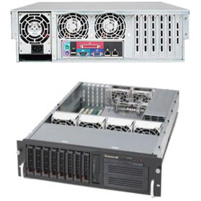 Supermicro CSE-833T-653B Server Chassis 3U Rackmount