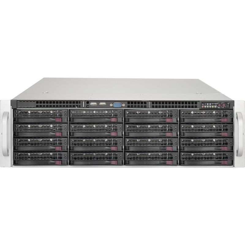 Supermicro CSE-836BE1C-R1K03JBOD 3U JBOD Storage Rackmount Chassis 800/1000W Power Supply