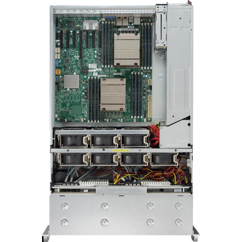 Supermicro CSE-417BE1C-R1K28LPB 4U Rackmount Chassis 1280W Power Supply