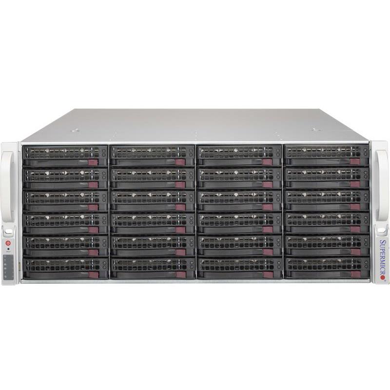 Supermicro CSE-846BE1C-R1K03JBOD 4U JBOD Storage Chassis 800/1000W Power Supply