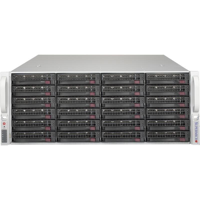 Supermicro CSE-846BE2C-R1K03JBOD 4U JBOD Storage Rackmount Chassis 800/1000W Power Supply
