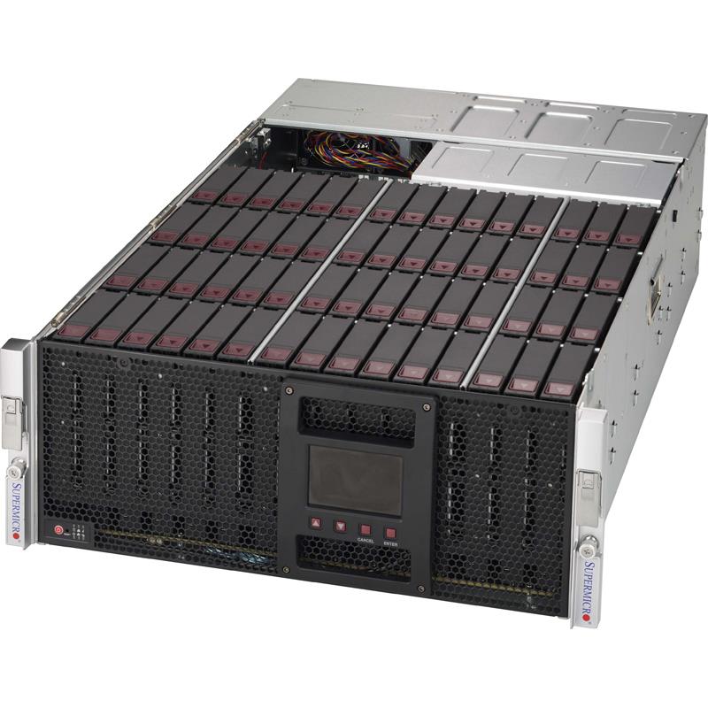 Supermicro CSE-946SE2C-R1K66JBOD 4U JBOD Storage Chassis 1600W Power Supply