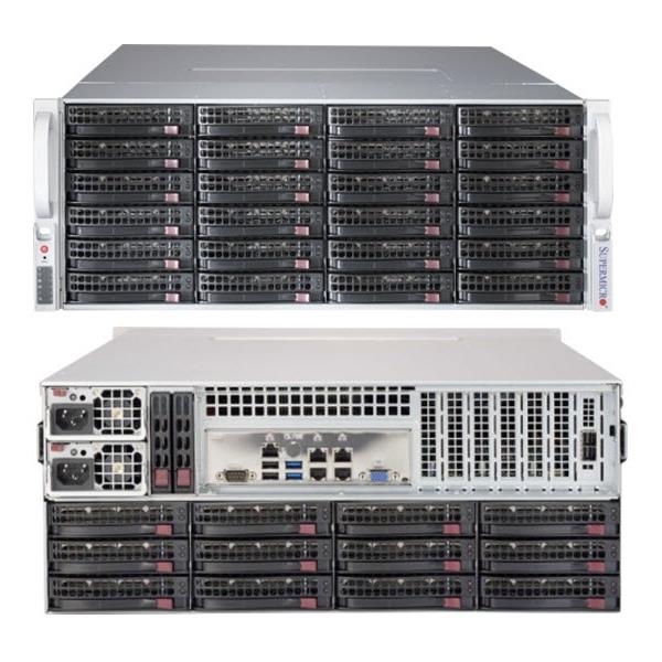 Supermicro CSE-847BE1C4-R1K23LPB 4U Rackmount Chassis  1200W/1000W Power Supply