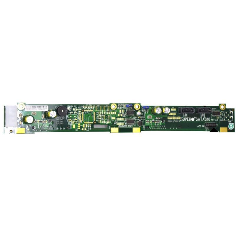 Supermicro CSE-SATA-810 1U SATA BACKPLANE 2 DRIVES F/ SC811T