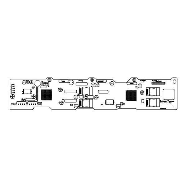 Supermicro BPN-SAS-826TQ 2U SAS Backplane for SC826 Chassis