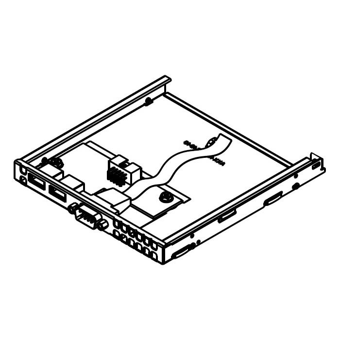 Supermicro MCP-220-00065-0B Black USB/COM port tray f/ SC848TS-R1800