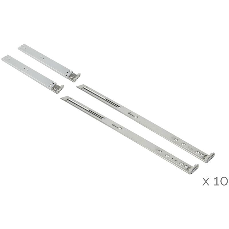 Supermicro MCP-290-00052-0N-BULK 1U 17.2in W Outer Rail/Quick For SC512F