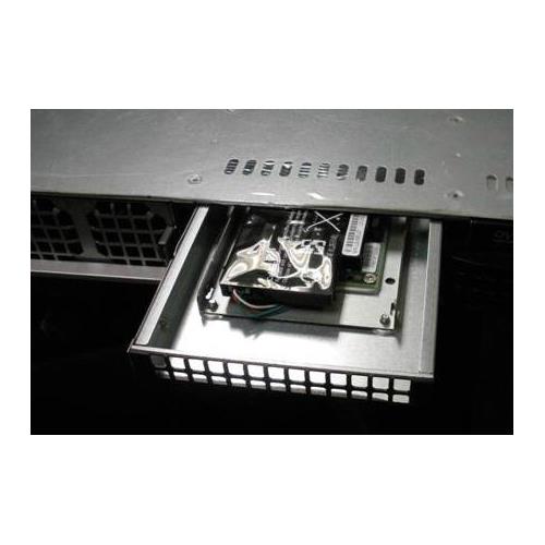 Supermicro MCP-220-83601-0B Flopply Dummy Tray Supports 1x 2.5in - Black