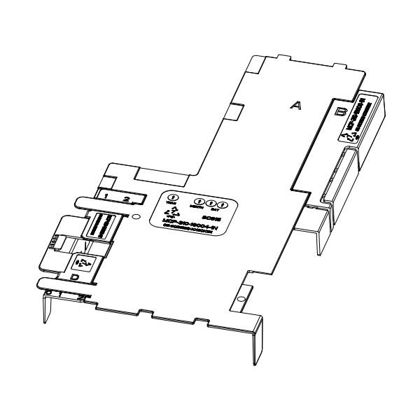 Supermicro MCP-310-19002-0N Air Shroud For SC815 / SC113 / SC116 Series Chassis With X9 / X8 Motherboards