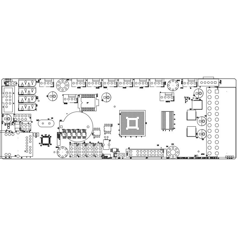 Supermicro CSE-PTJBOD-CB3 CB3 power board w/remote on/off function