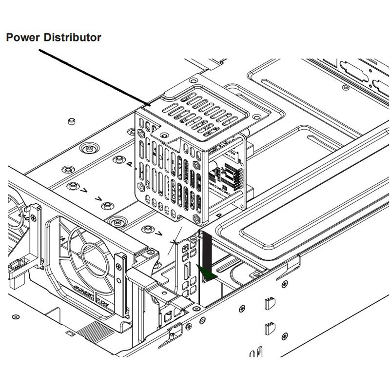 Supermicro PDBPT829S8824 2U Power Distributor for SC829B/SC216B Wiredzone