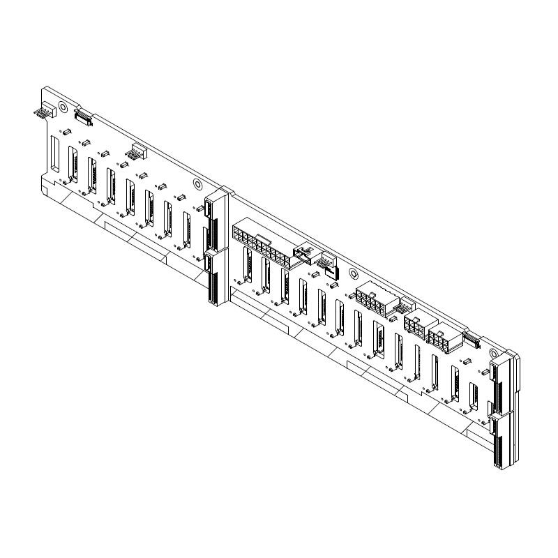 Supermicro BPN-ADP-S3108H-H8IRP Backplane Avago (LSI) 3108 adapter card