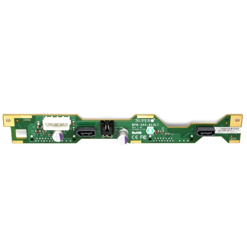 Supermicro BPN-SAS-813LT Backplane for 2x 3.5in hard drive - designed for CSE-813LT-R500CB