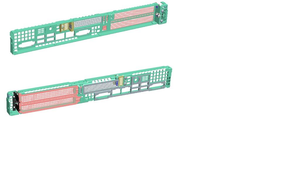 Supermicro MCP-240-00098-0N 1U Rear Window Accessory Kits
