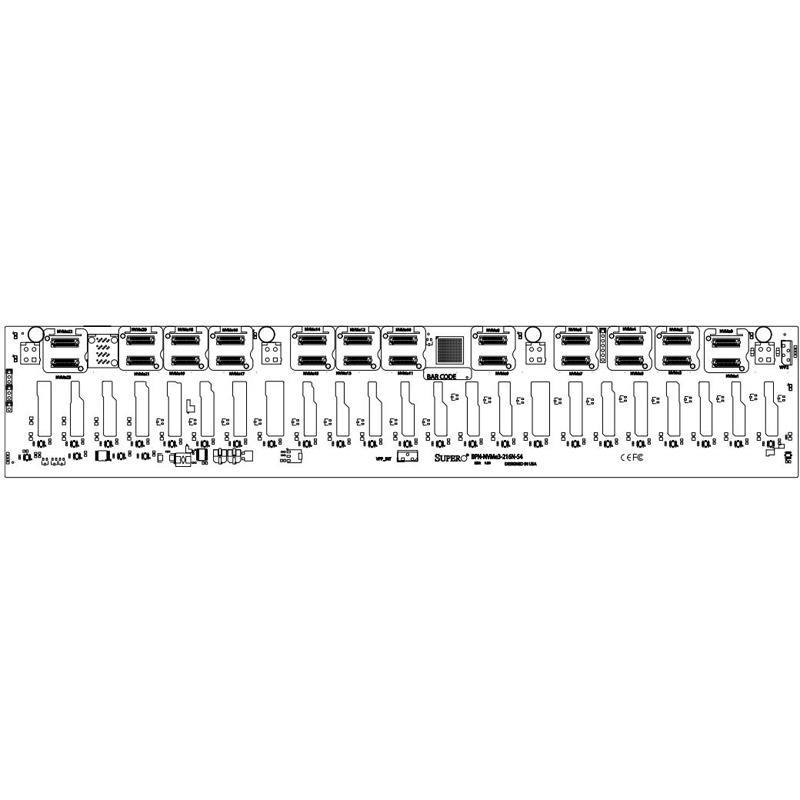 Supermicro BPN-NVMe3-216N-S4 24-port 2U NVMe Direct-attached BPN For SC216/219