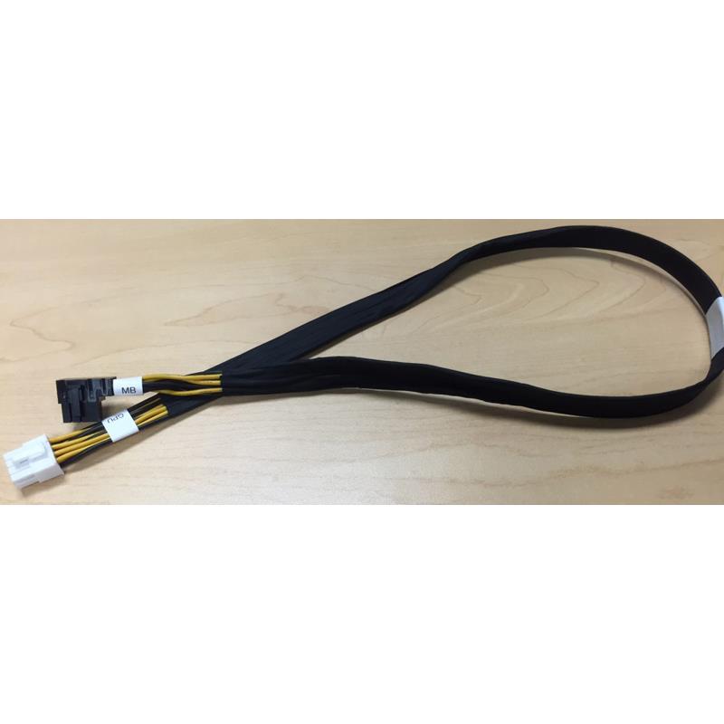 Supermicro CBL-PWEX-0814 NVIDIA Tesla K80(4)/M60/M40/P100/P40 GPU Cable, 2x4F/PCIe to 2x4F/CPU, P4.2, 11CM, 17AWG, RoHS/REAC