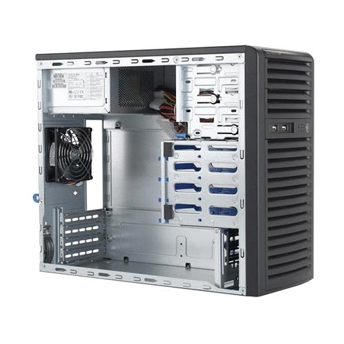 Supermicro CSE-732D4F-500B Mid-Tower Chassis 500W Power Supply