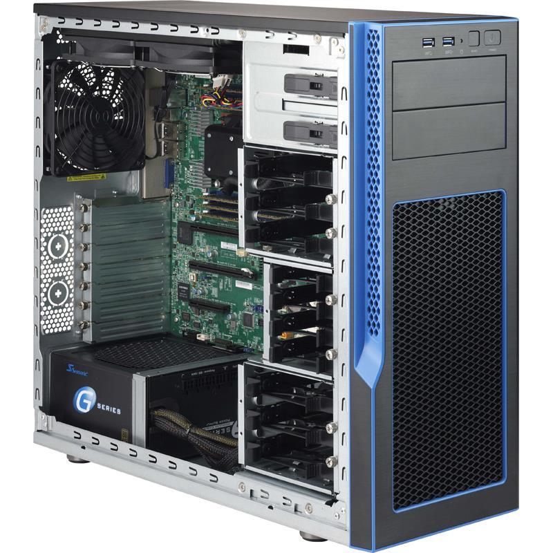 Supermicro CSE-GS5A-753B Mid-Tower chassis for Intel/AMD Single C