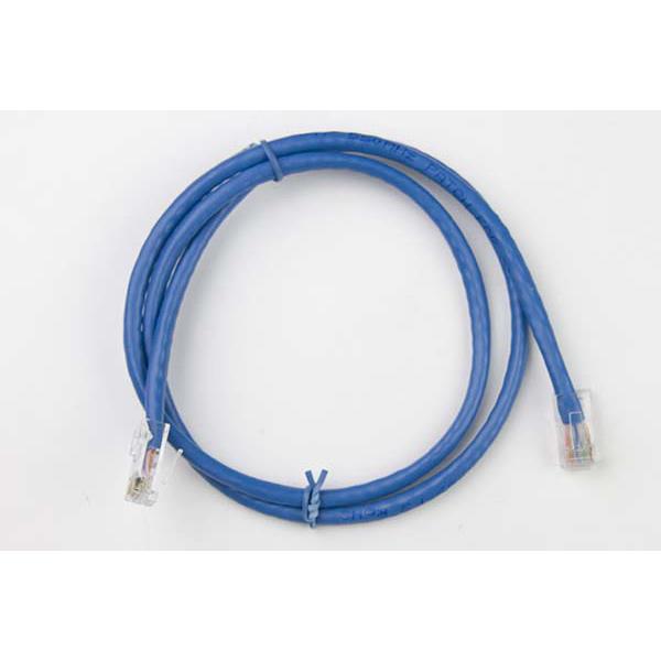 Supermicro CBL-NTWK-0534 3FT RJ-45 CAT6 UTP Blue with boot 24AWG