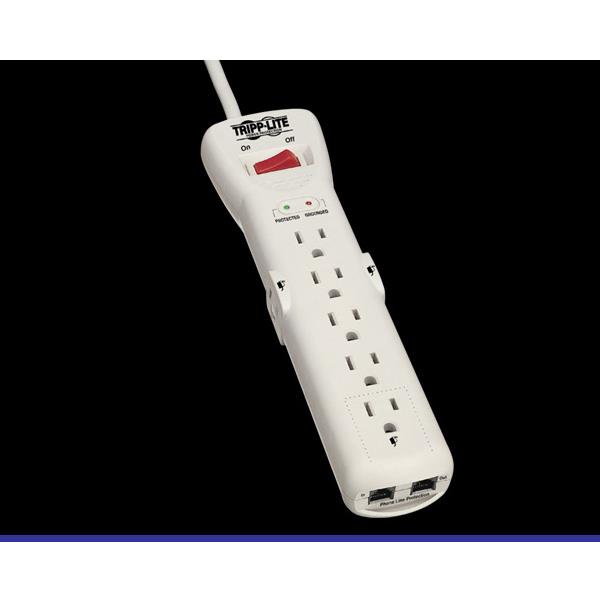 Tripp Lite SUPER7TEL15 SURGE SUPPRESSOR PROTECT IT! 