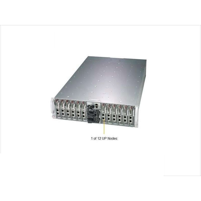 Supermicro SYS-5039MA16-H12RFT MicroCloud Barebone Single CPU, 12-Node