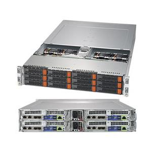 Supermicro SYS-6029BT-HNC0R Twin 2U Barebone Four Hot-pluggable Nodes Dual Intel Xeon Scalable Processors 2nd Generation
