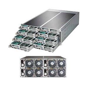 Supermicro SYS-F618R2-FT+ Twin Barebone Dual CPU, 8-Node