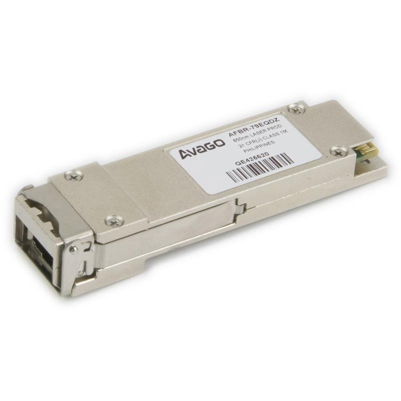 Supermicro AOM-TQSFP-79EQDZ-AVG 40GbE IB-QDR QSFP+ SR4 Optical Transceiver MPO/MMF 100m w/OM3 150m w/OM4