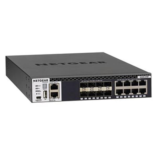 NETGEAR XSM4316S-100NES Stackable Managed Switch with 16x10G - M4300-8X8F