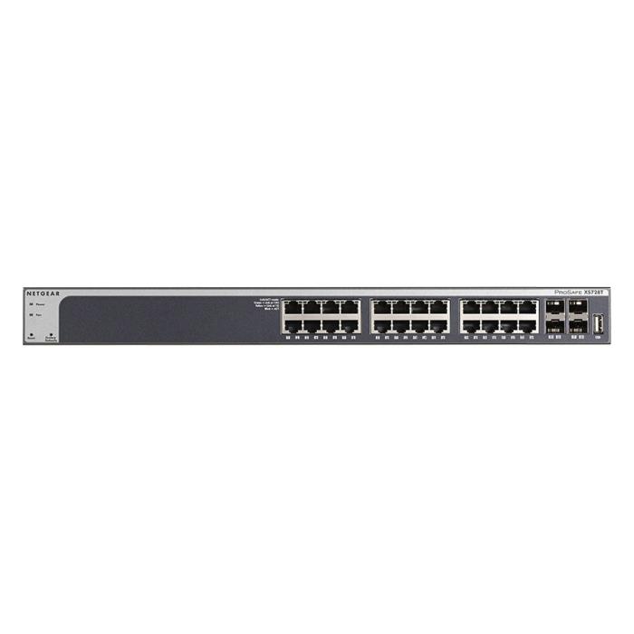 NETGEAR XS728T-100NES ProSafe 28-Port 10-Gigabit Ethernet Smart Managed Switch