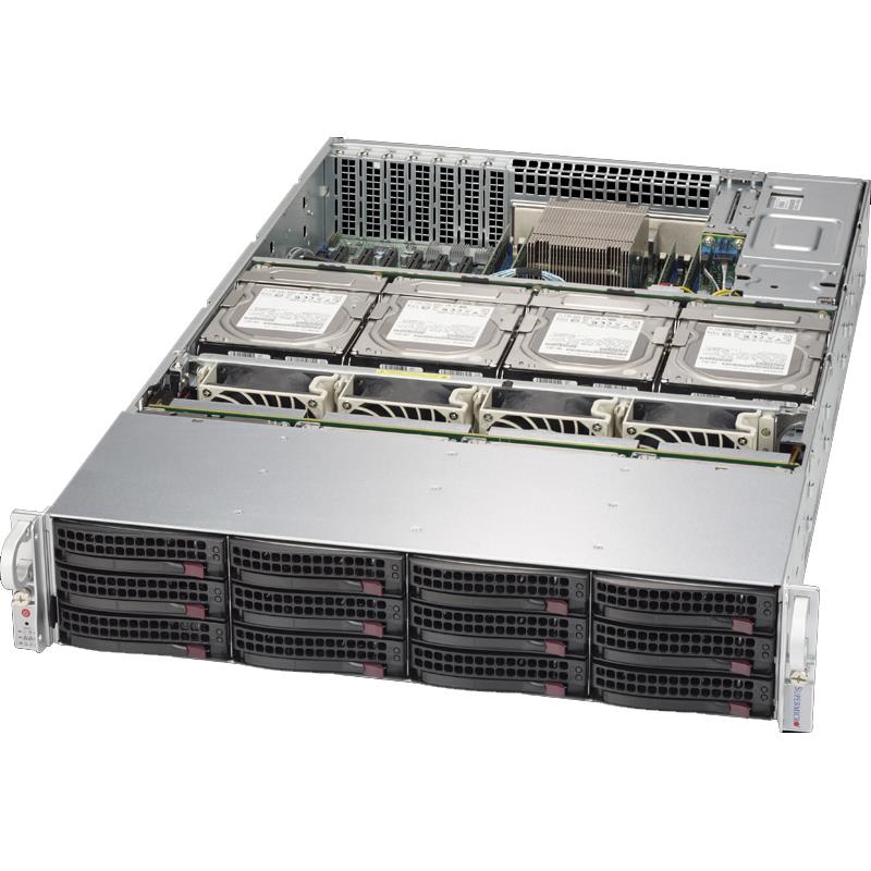 Supermicro SSG-6028R-E1CR16T 2U Storage Barebone Dual Processor